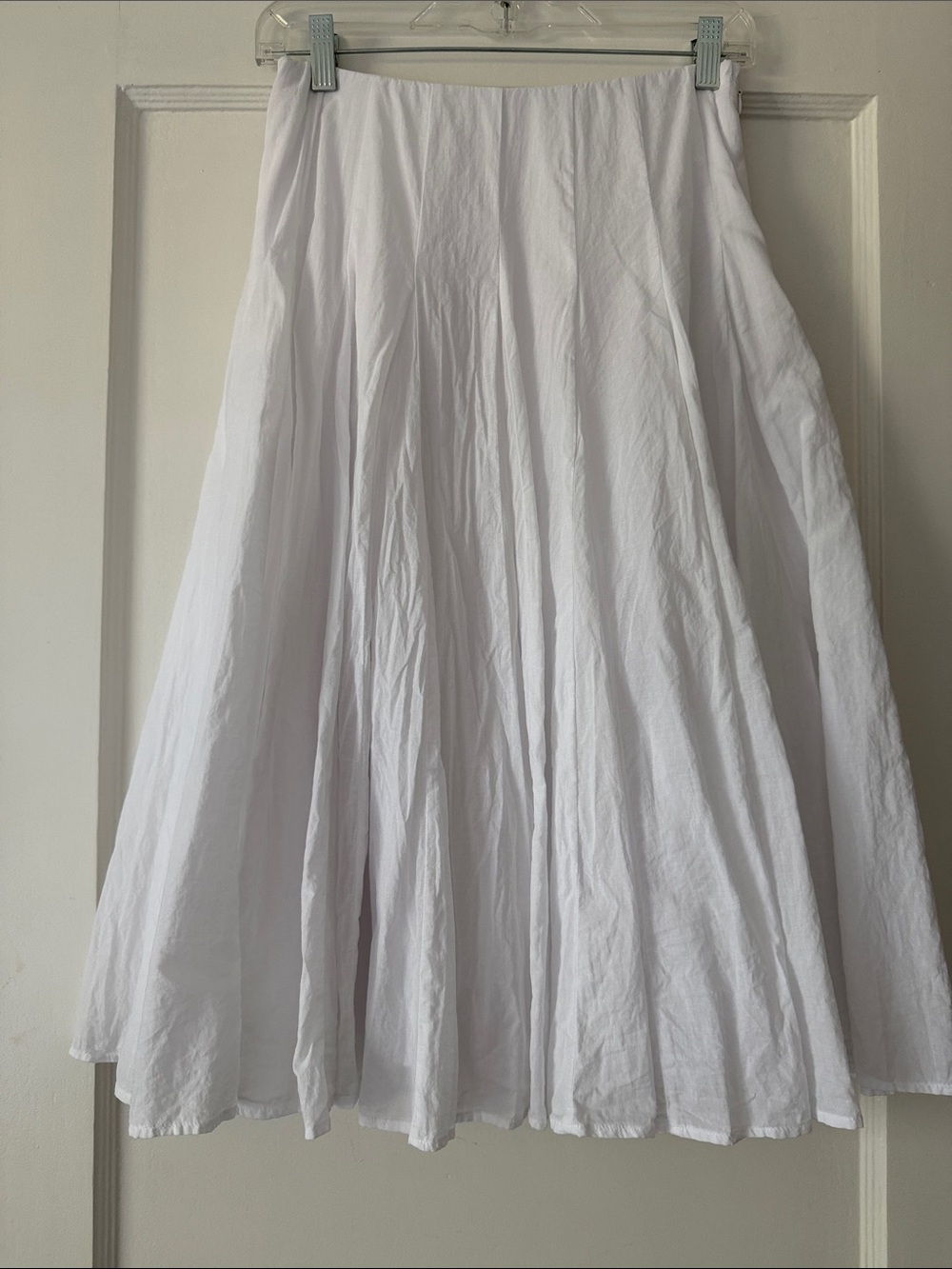 Abercrombie & Fitch 100% Cotton Godet Midi Skirt - Picture 5 of 12